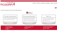 Tablet Screenshot of incosafety.com